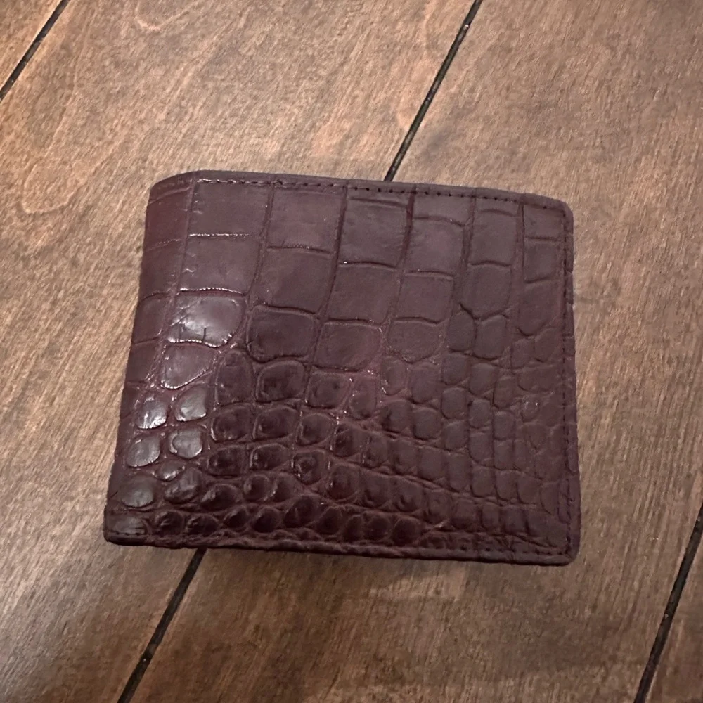 Crocodile Skin Wallet